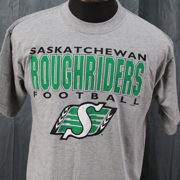 Saskatchew Roughriders Shirt (VTG) - Roughrider Football Club by CGW - Men's M - Picture 2 of 9